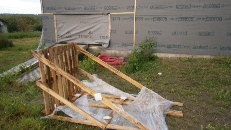 Window Installation - Empty Pallet