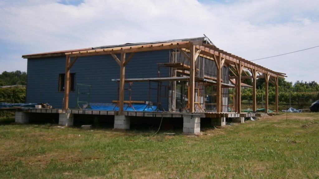 Building the Veranda – July 2024